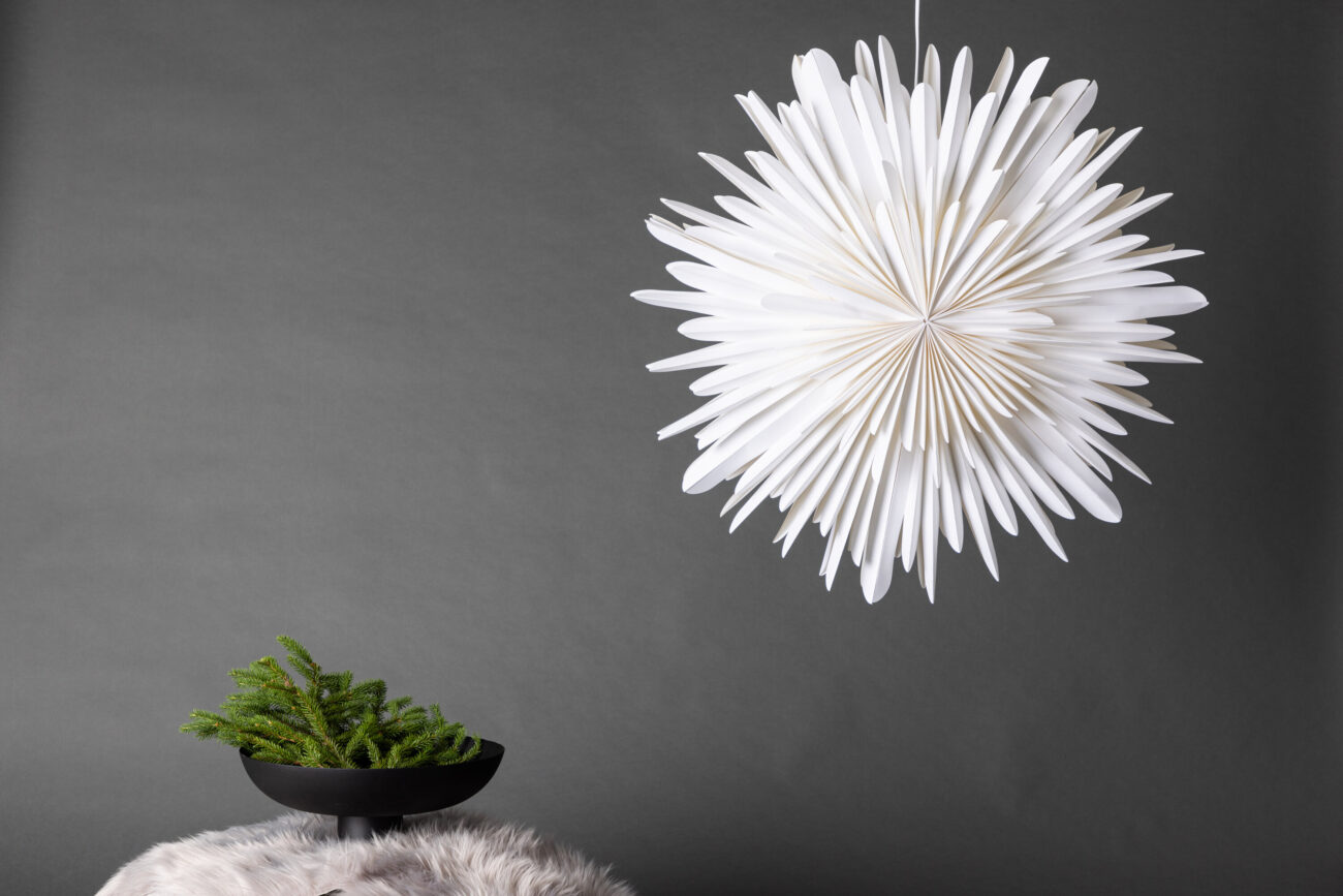 Sälen – Éclairage de Noël – Blanc – ⌀80 cm