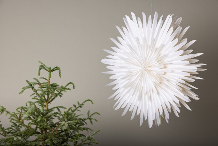 Sälen – Éclairage de Noël – Blanc – ⌀100 cm