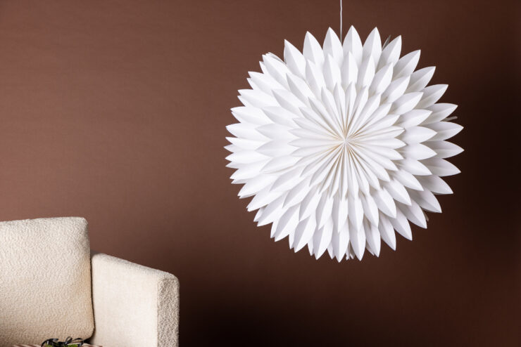 Storlien – Éclairage de Noël – Blanc – ⌀80 cm