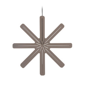 Säfsen – Éclairage de Noël – Noir, Moka – ⌀60 cm