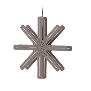 Säfsen – Éclairage de Noël – Noir, Moka – ⌀60 cm