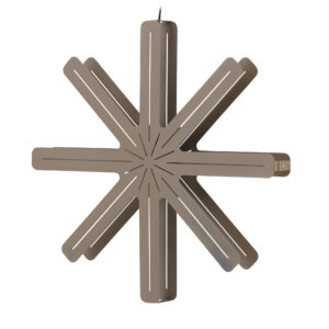 Säfsen – Éclairage de Noël – Noir, Moka – ⌀80 cm