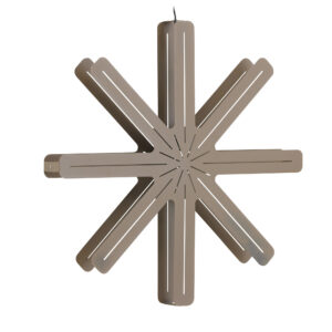 Säfsen – Éclairage de Noël – Noir, Moka – ⌀80 cm