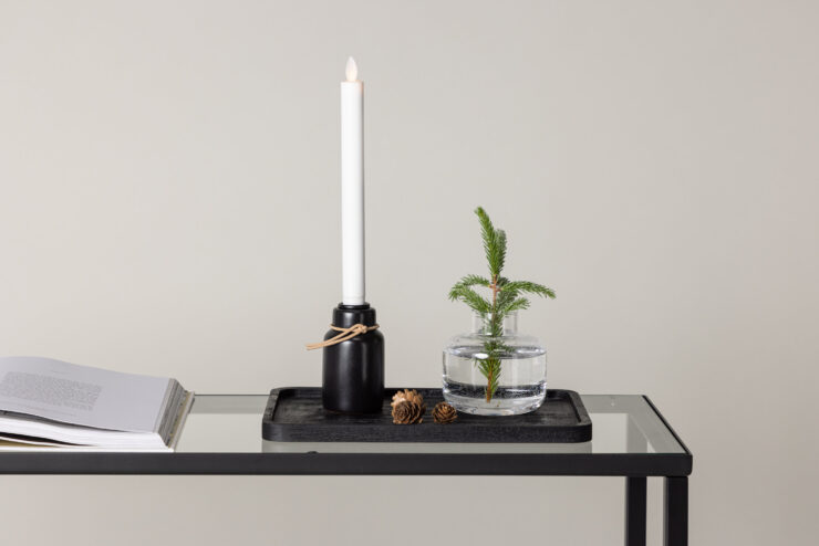 Ulricehamn – Accessoires maison – Noir, Blanc – 6 x 28 cm