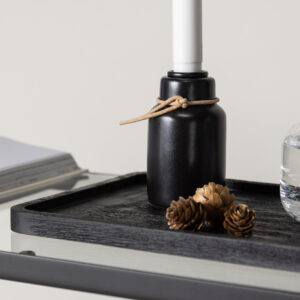 Ulricehamn – Accessoires maison – Noir, Blanc – 6 x 28 cm