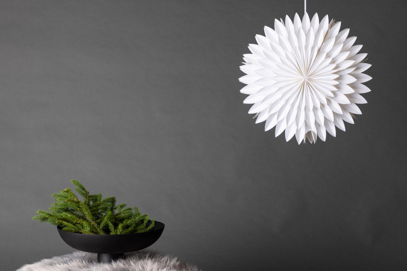 Storlien – Éclairage de Noël – Blanc – ⌀46 cm