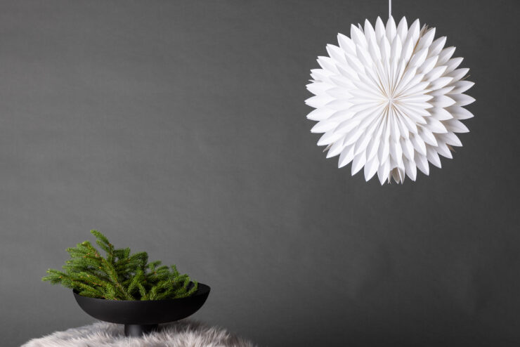 Storlien – Éclairage de Noël – Blanc – ⌀46 cm