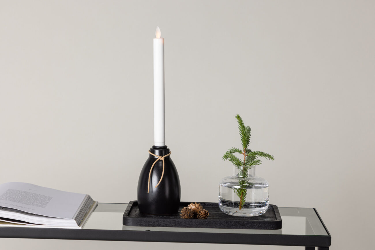 Ulricehamn – Accessoires maison – Noir, Blanc – 9 x 31 cm