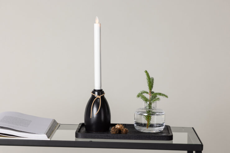 Ulricehamn – Accessoires maison – Noir, Blanc – 9 x 31 cm