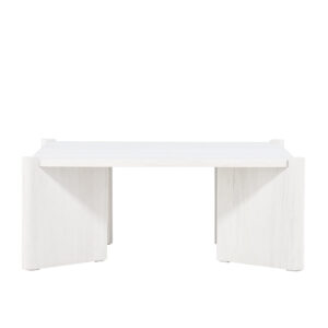Rogaland – Table basse – Blanchi – 100 x 100 cm