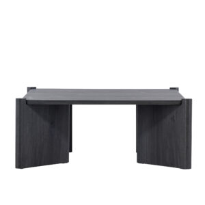 Rogaland – Table basse – Noir – 100 x 100 cm