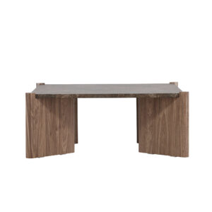 Rogaland – Table basse – Marron – 100 x 100 cm