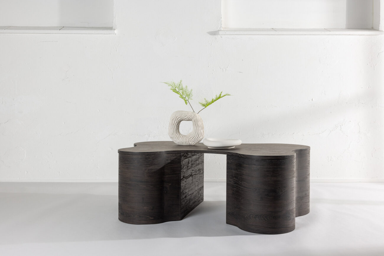 Larvik – Table basse – Moka – 130 x 90 cm