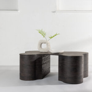 Larvik – Table basse – Moka – 130 x 90 cm