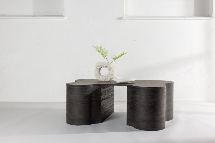 Larvik – Table basse – Moka – 130 x 90 cm