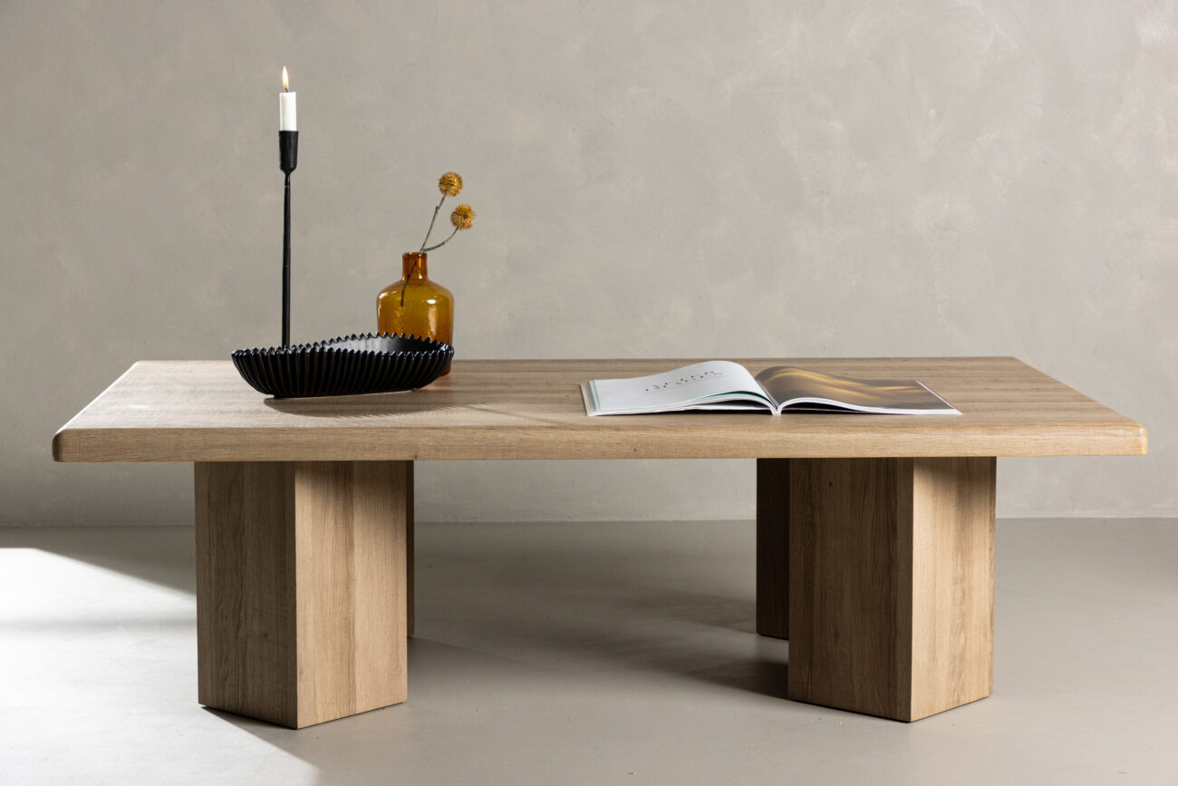 Lillehammer – Table basse – Naturel – 140 x 80 cm