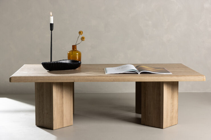 Lillehammer – Table basse – Naturel – 140 x 80 cm