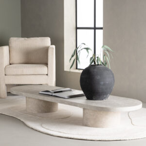 Narvik – Table basse – Beige – 190 x 60 cm