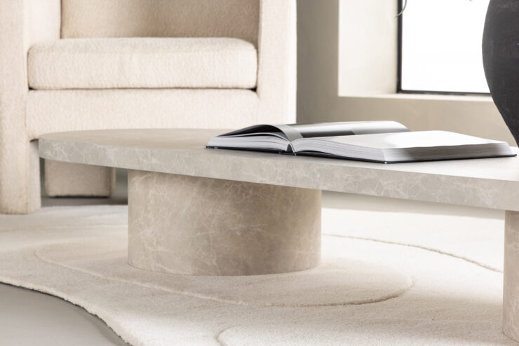 Narvik – Table basse – Beige – 190 x 60 cm