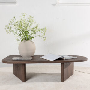 Grönvik – Table basse – Moka – 130 x 65 cm