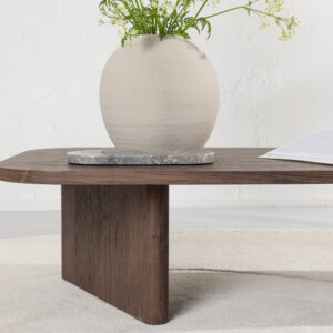 Grönvik – Table basse – Moka – 130 x 65 cm