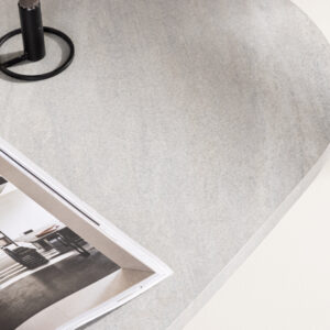 Grönvik – Table basse – Moka, Gris clair – 130 x 65 cm