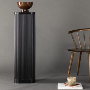 Lenox – Table d&rsquo;appoint – Noir – 30 x 24 cm