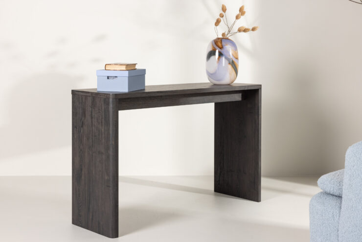 Leknes – Table d'appoint – Moka – 120 x 40 cm