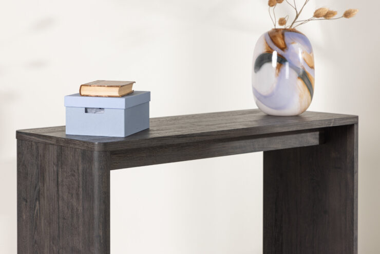 Leknes – Table d'appoint – Moka – 120 x 40 cm