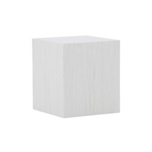 York – Table basse – Blanchi – 40 x 40 cm