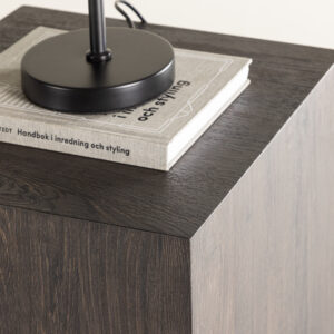 York – Table basse – Moka – 40 x 40 cm
