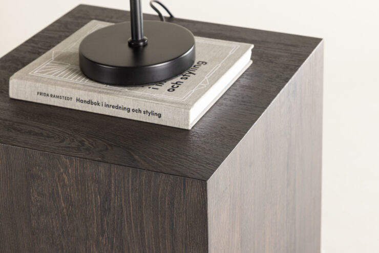 York – Table basse – Moka – 40 x 40 cm