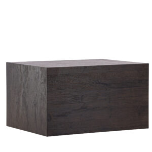 York – Table basse – Moka – 80 x 60 cm