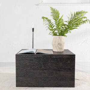 York – Table basse – Moka – 80 x 60 cm