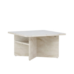 Ålesund – Table basse – Beige – 75 x 75 cm
