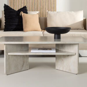 Ålesund – Table basse – Beige – 120 x 60 cm