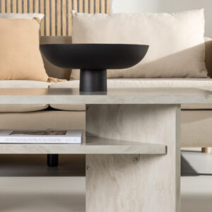 Ålesund – Table basse – Beige – 120 x 60 cm