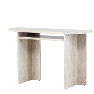 Ålesund – Table d&rsquo;appoint – Beige – 120 x 40 cm