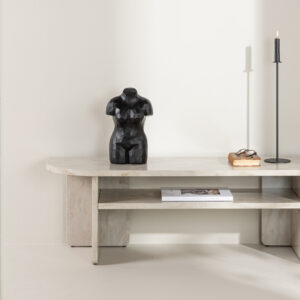 Ålesund – Meuble TV – Beige – 40 x 42 x 140 cm