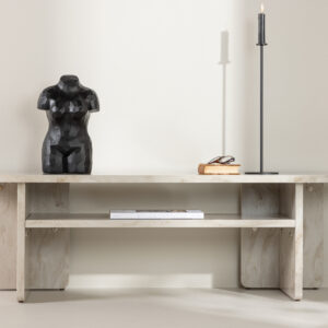 Ålesund – Meuble TV – Beige – 40 x 42 x 140 cm