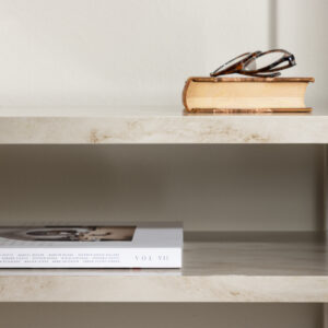 Ålesund – Meuble TV – Beige – 40 x 42 x 140 cm