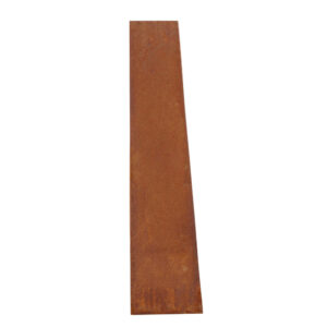 Bastian – Brasero – Orange rouille – 20 x 120 x 50 cm