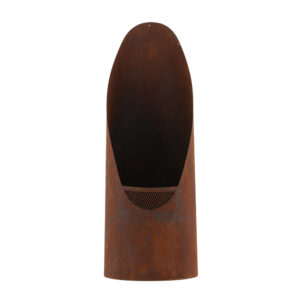 Bastian – Brasero – Orange rouille – ⌀37 cm