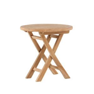 Kenya – Table de café – Naturel – ⌀50 cm