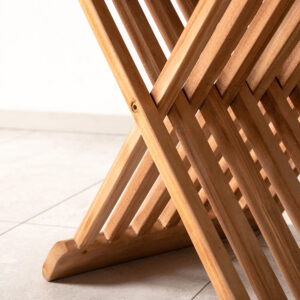 Ghana – Table d&rsquo;appoint – Naturel – 40 x 40 cm