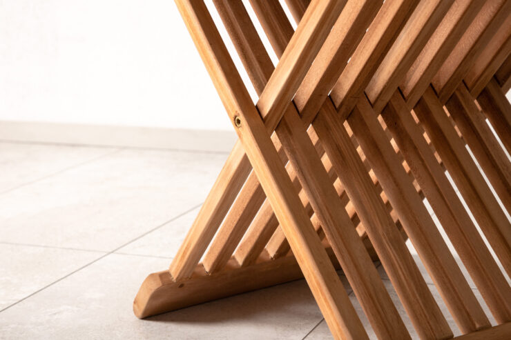 Ghana – Table d'appoint – Naturel – 40 x 40 cm