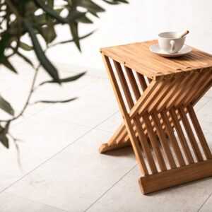 Ghana – Table d&rsquo;appoint – Naturel – 40 x 40 cm