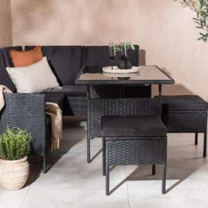 Knock – Salon d&rsquo;angle – Noir, Transparent