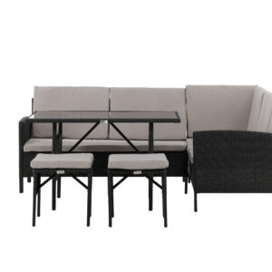 Knock – Salon d&rsquo;angle – Noir, Transparent
