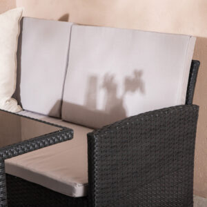 Knock – Salon d&rsquo;angle – Noir, Transparent